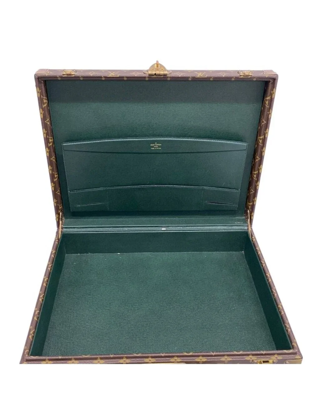 Louis Vuitton Attache Case Monogram President Handbag